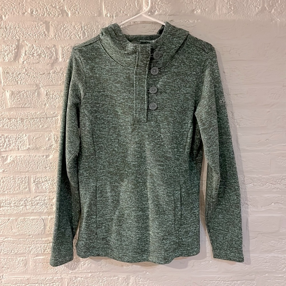 Green/Blue Colombia Pullover
